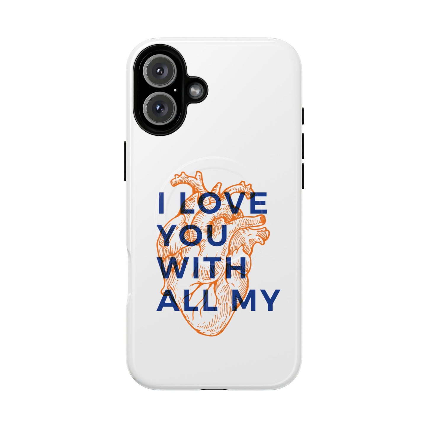 All My Heart Anatomical Art Tough Magnetic Case