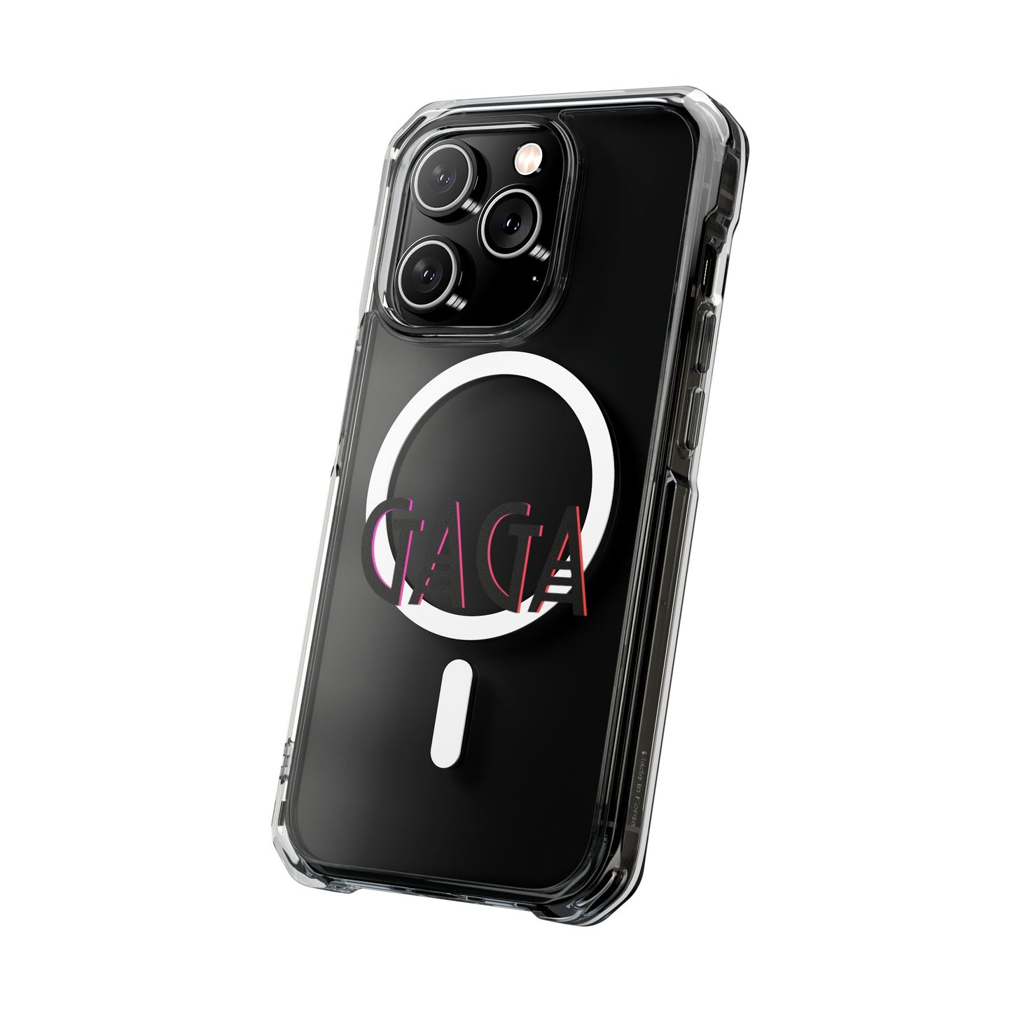 Electric Neon Magnetic clear case