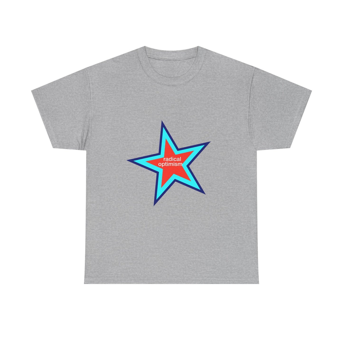 Power of Positivity Star Unisex Heavy Cotton Tee