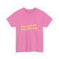 Open Vibes Yellow Script Unisex Heavy cotton Tee
