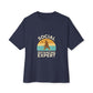 Oversized boxy Tee – Snazzy Social Distance Edition