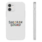 Ed Sheeran Squad Flexi iPhone Case | Minimal & Sleek