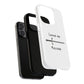Yellow Outline Graffiti Tough Magnetic Case