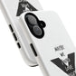 Abstract Paw and Brush Stroke Tough Magnetic case
