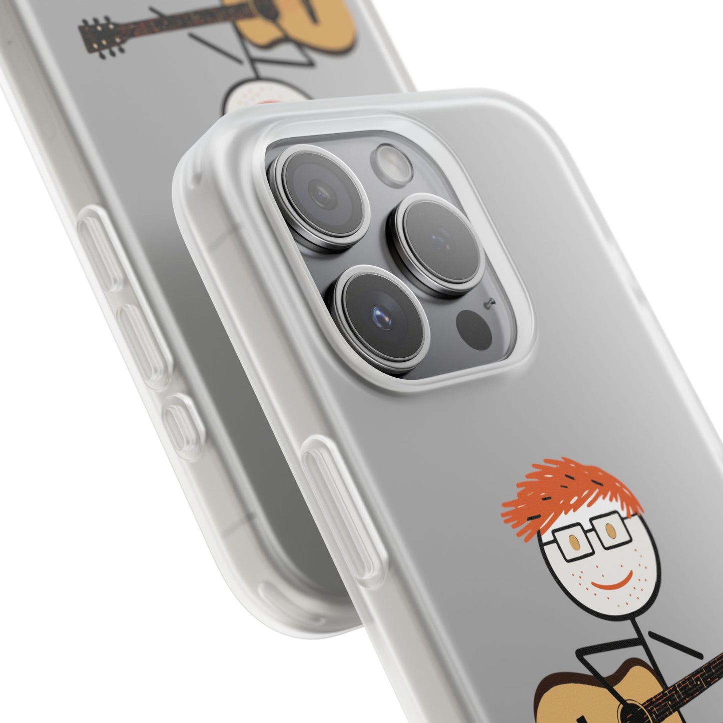 Flexi Case – Ed Sheeran guitar edition (iPhone X–16 Pro Max)