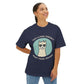Oversized boxy Tee – Snazzy Drama Edition