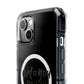 Red Scribble Heart Magnetic Clear Impact case