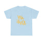 Golden Brush Script Unisex Cotton Tee