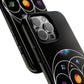 Premium Tough Case for iPhone 12 to 16 Pro Max Showcasing Coldplay’s Illustration Concept