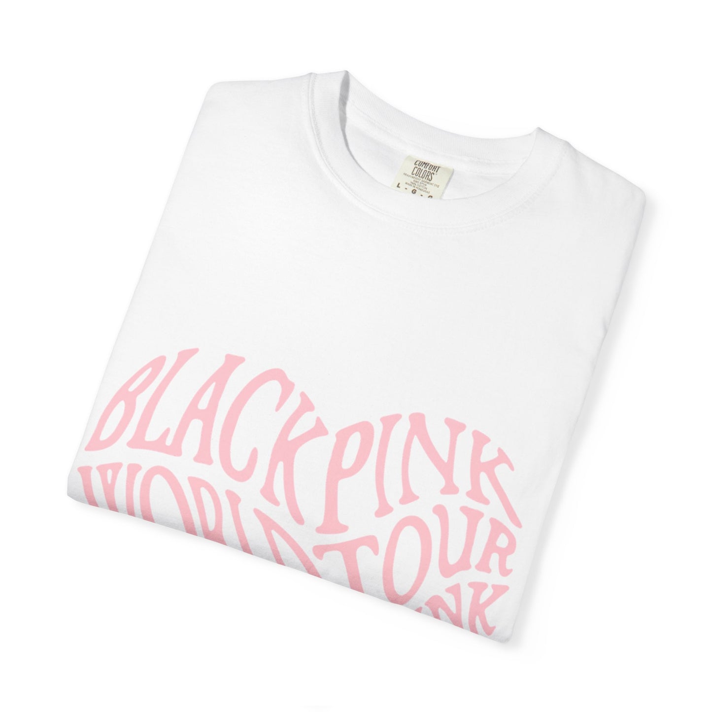 Born Pink Heart Typography – Dyed T-shirt