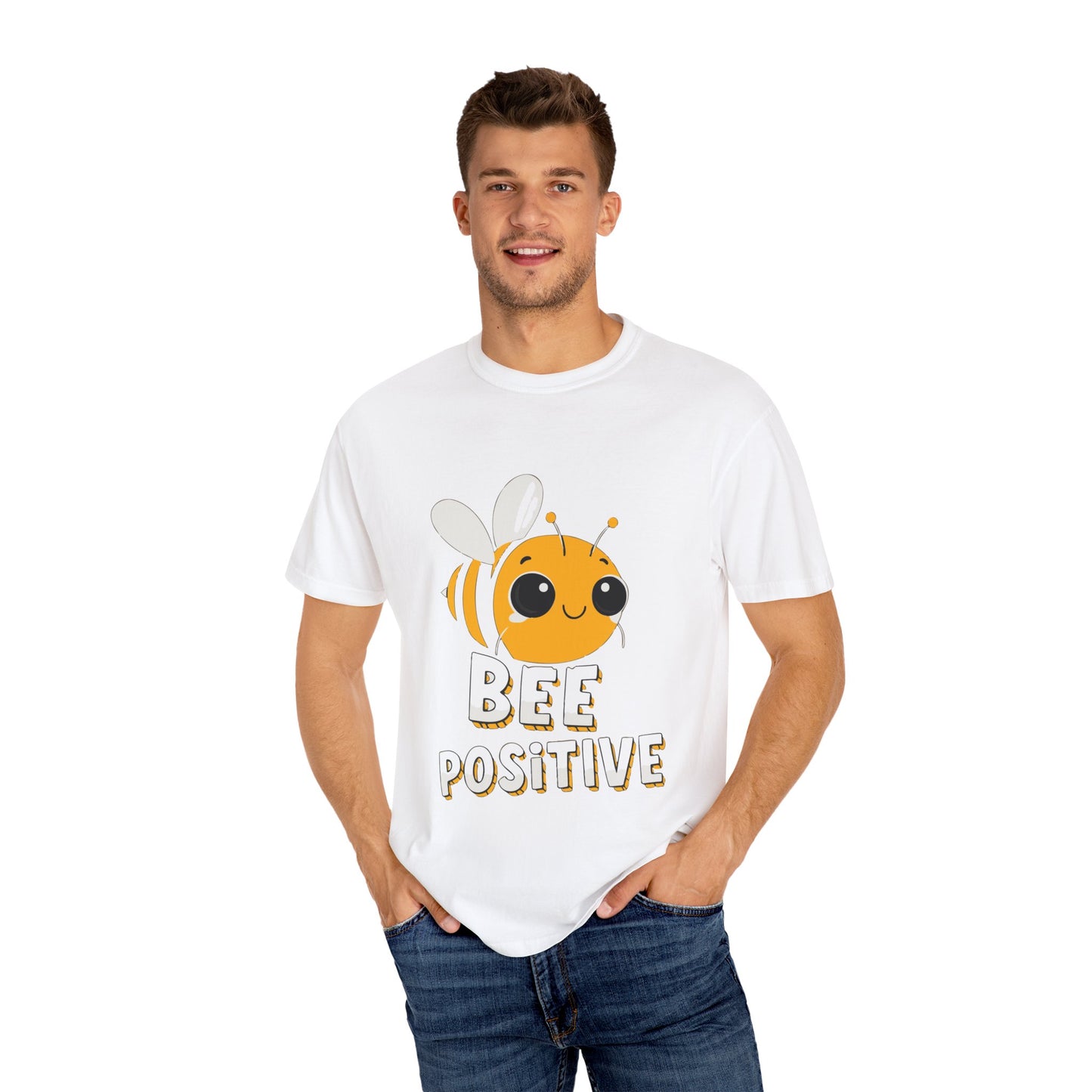 Dyed T-shirt – Snazzy Bee positive Edition