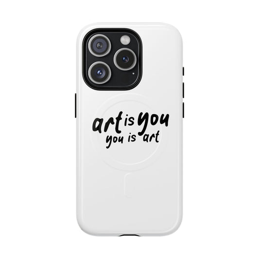 Red Scribble Heart Tough Magnetic Case