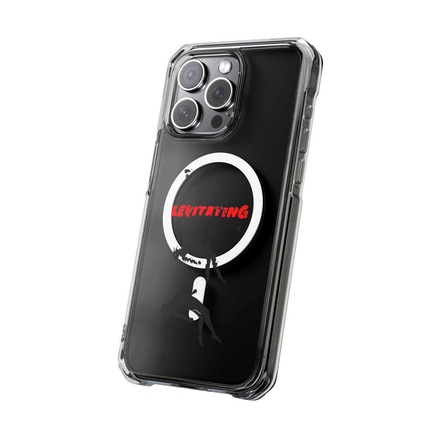 Levitating Vibes Magnetic Clear Impact case