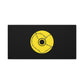 Minimalist Black Disc Outline Canvas