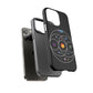 Premium Tough Case for iPhone 12 to 16 Pro Max Showcasing Coldplay’s Illustration Concept