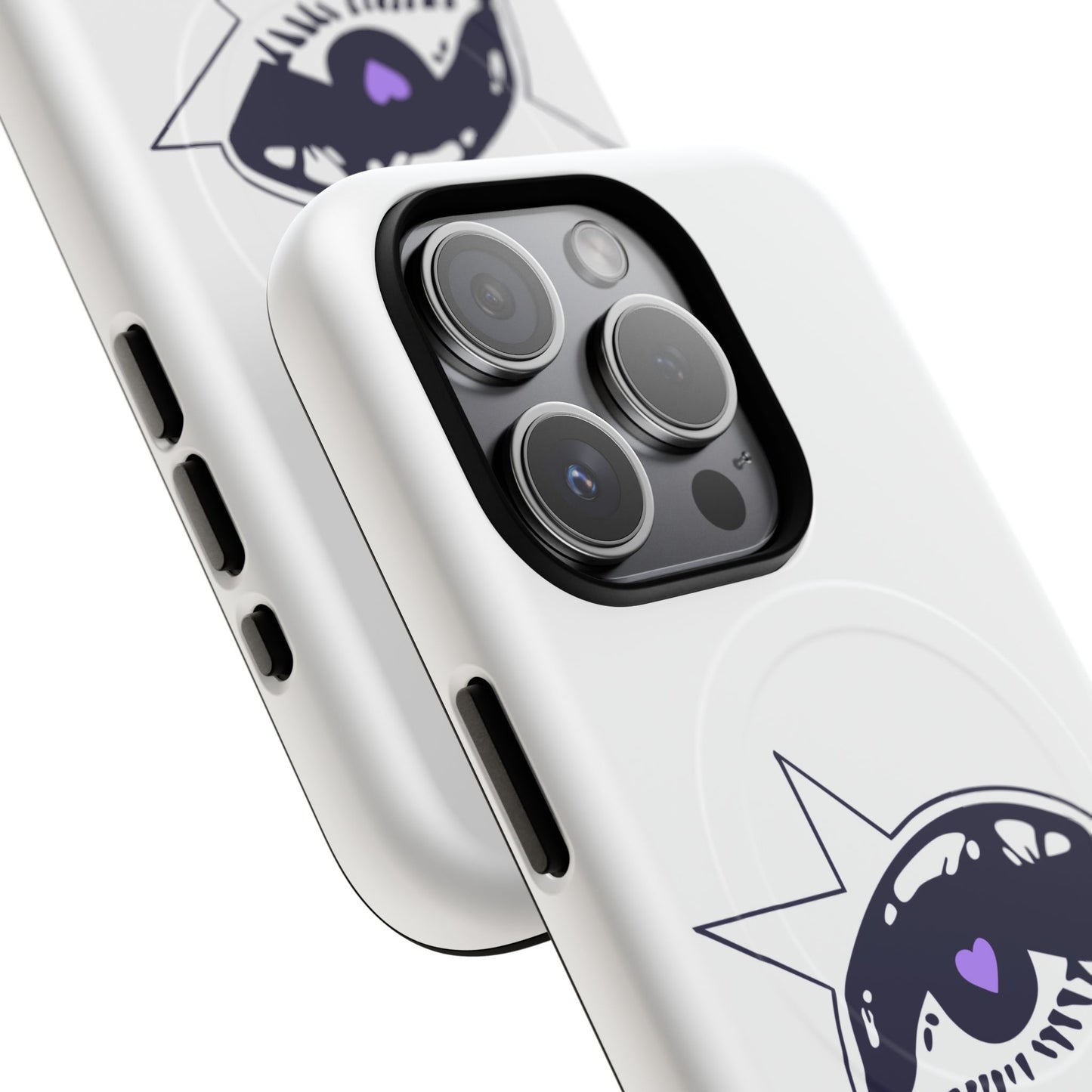 Purple Starry Eye Tough Magnetic phone case