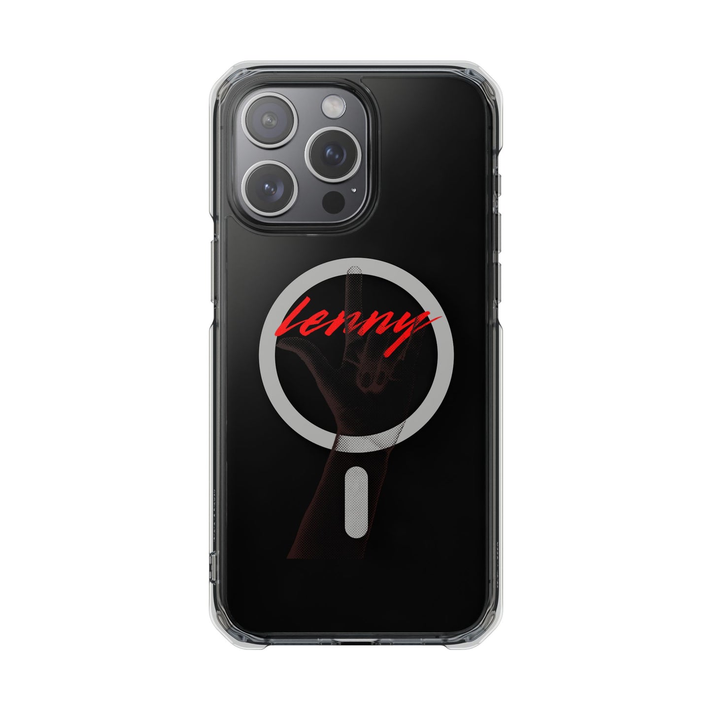 Rock Vibes Only Magnetic clear Impact case