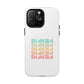 Retro Pop Lines Tough Magnetic case