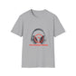 Smiley Beats Graphic Unisex Softstyle Tee