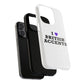 I Love British Accents Tough Magnetic phone case