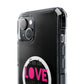 Orange Divide Symbol Magnetic Clear Impact Case