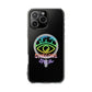 Vibrant Eye and Text Magnetic Clear Impact case