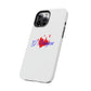 Heart on Fire Bold Script Tough Magnetic Case