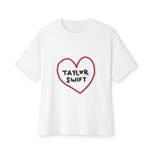Heartbeats & Midnights Unisex Oversized Boxy Tee