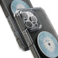 Midnight Vinyl Vibes Magnetic clear Impact Case