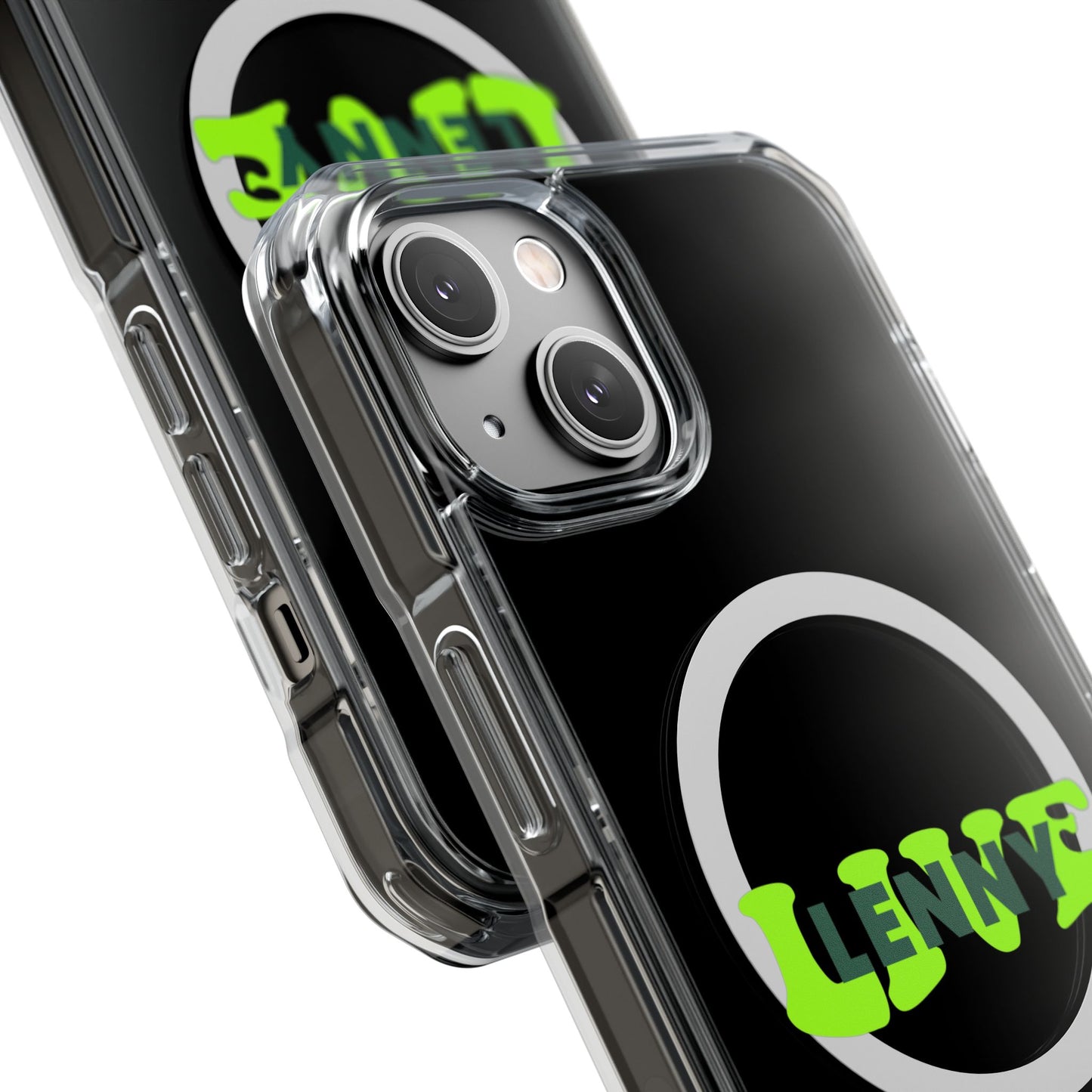 Live Lenny Pop Magnetic clear Impact case