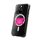 Electric Graffiti Drip Magnetic clear Impact case