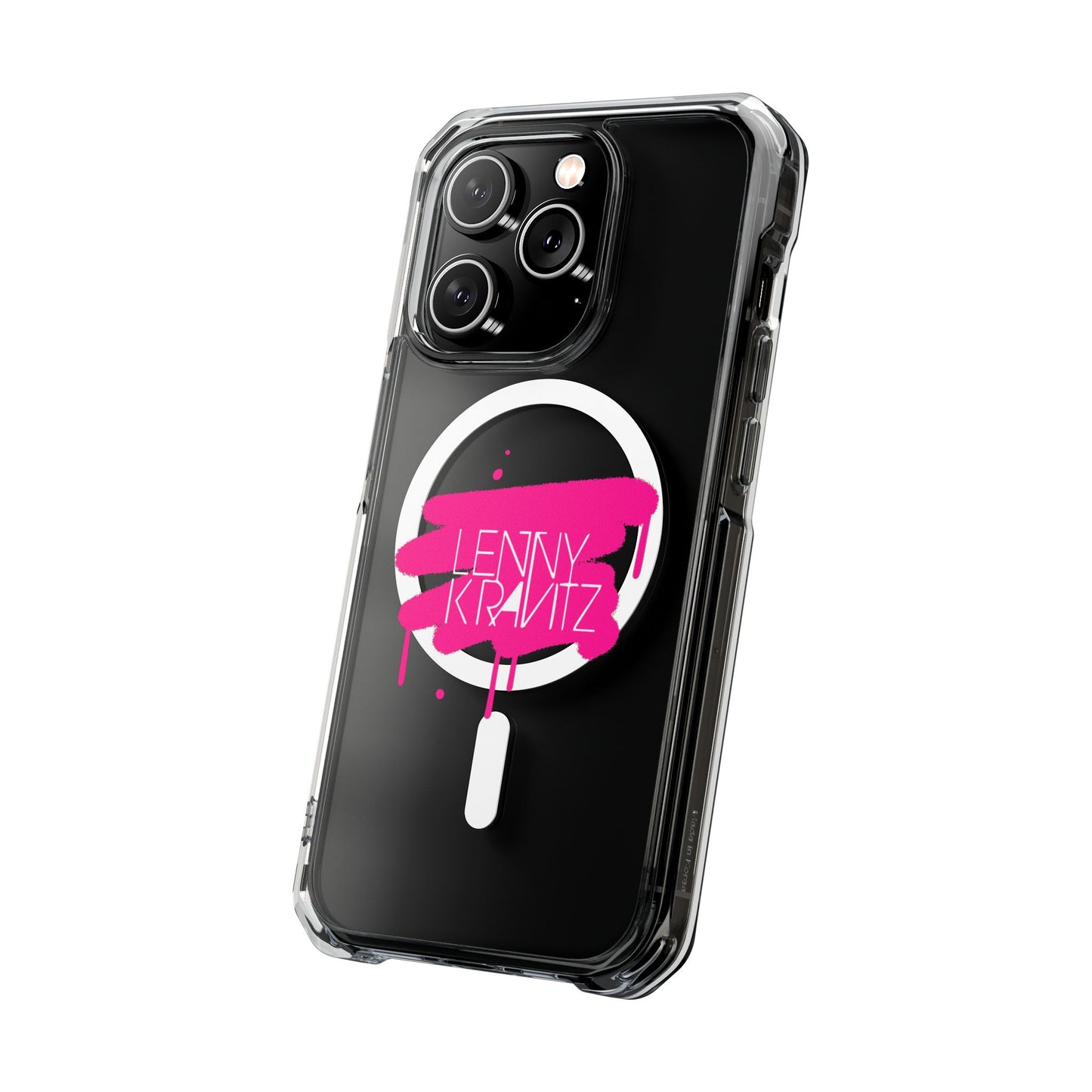 Electric Graffiti Drip Magnetic clear Impact case