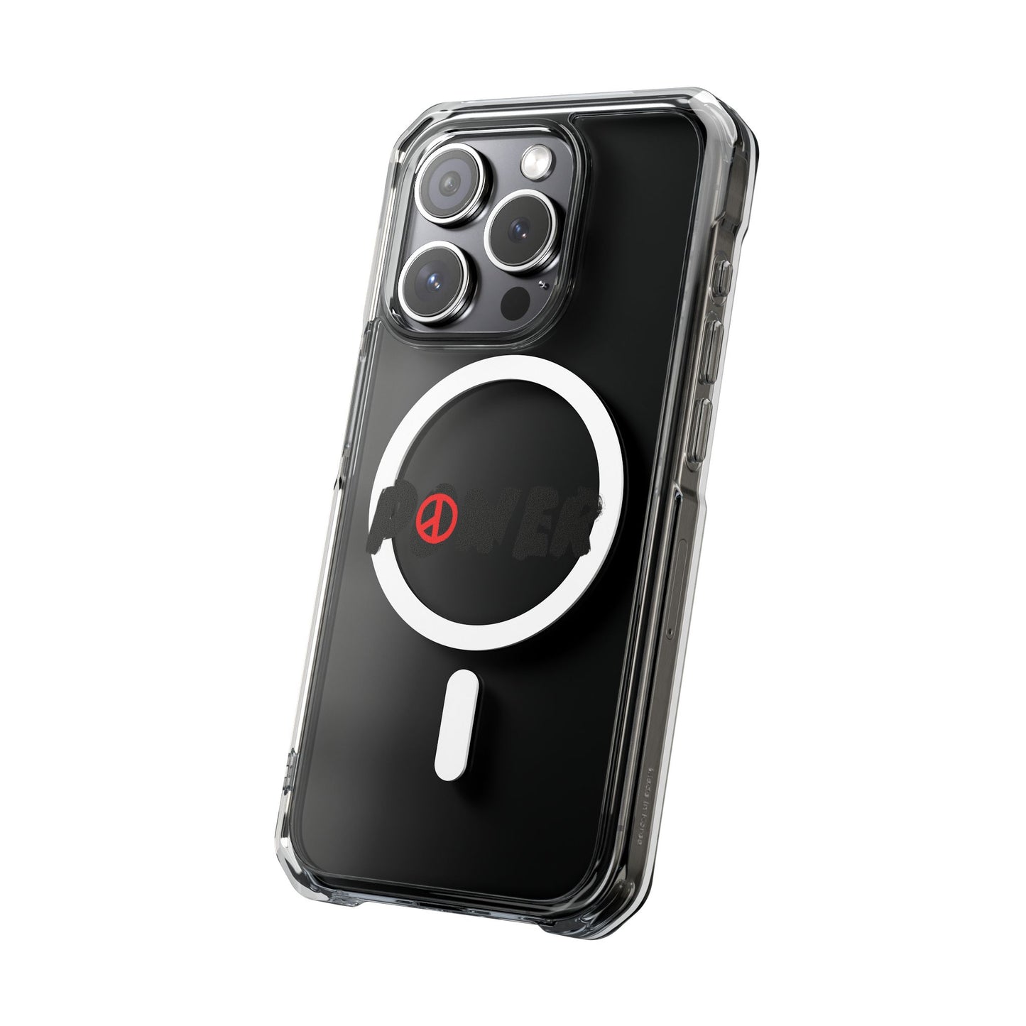Peace Vibes Streetwear Magnetic Clear Impact Case