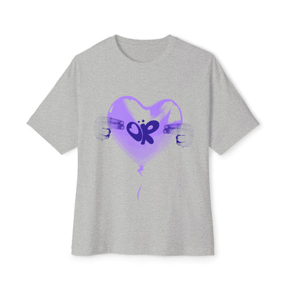 Heart Balloon OR Pop Art-Oversized Tee