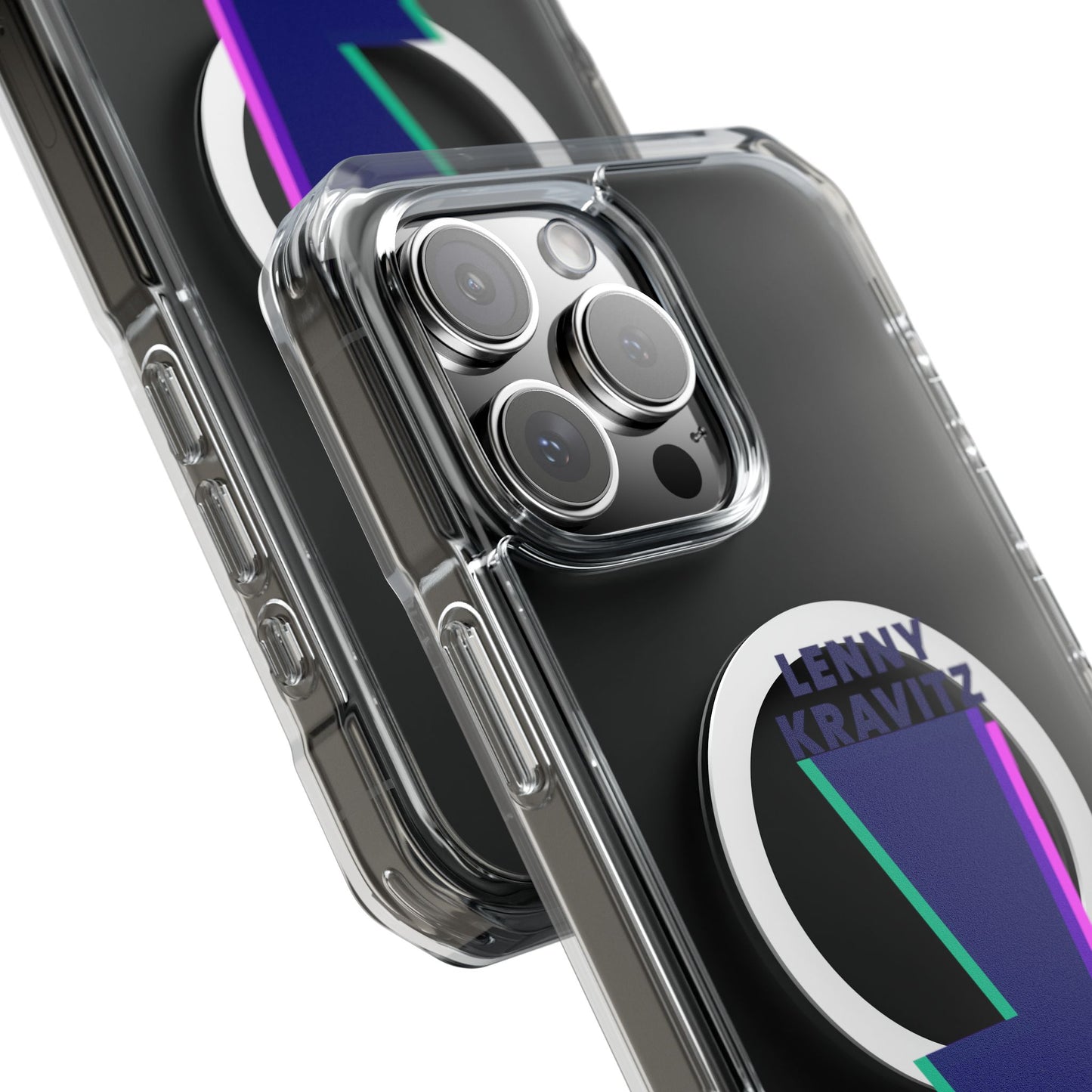 Layered Bolt Vibe Magnetic clear Impact case
