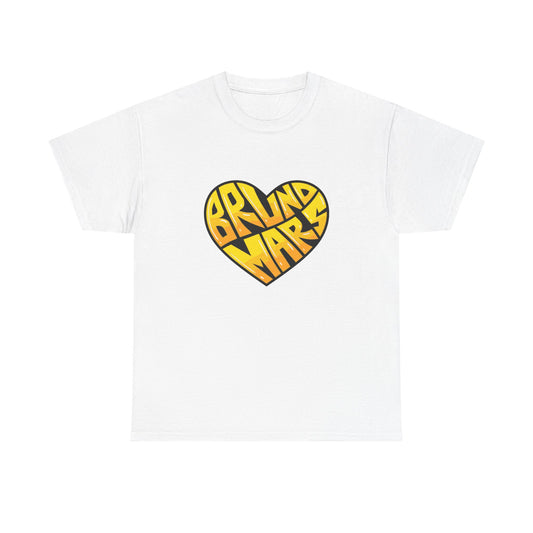 Loud Love Retro Heart Unisex Heavy cotton Tee
