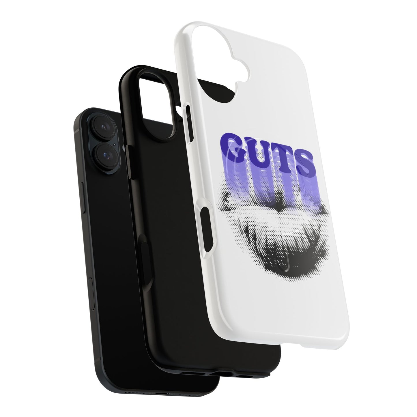 Guts Drip Effect Halftone Tough Magnetic phone case