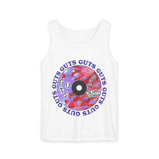 Guts Album Art CD-Dyed Tank Top
