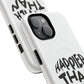 Happier Heart Lettering Tough Magnetic Case