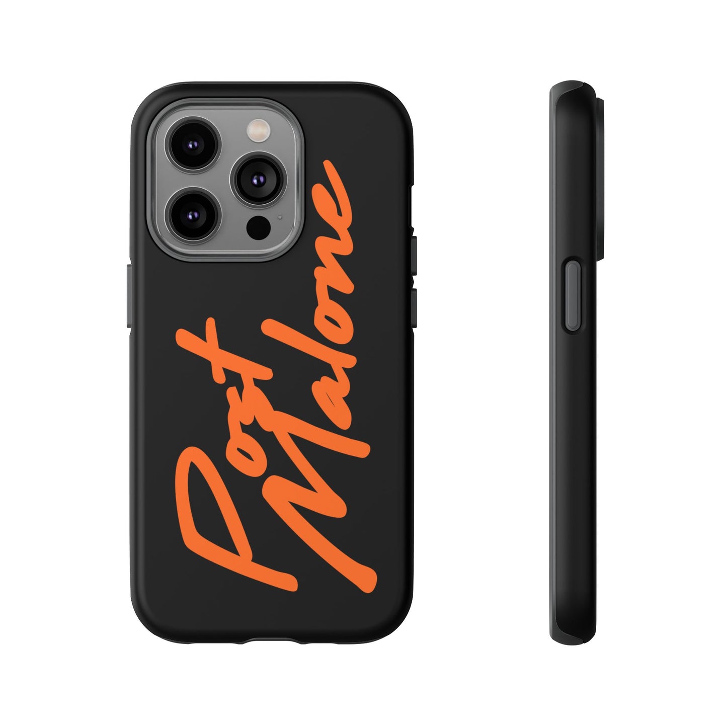 Tough iPhone Case (12–16 Pro Max) – Post Malone Name Design