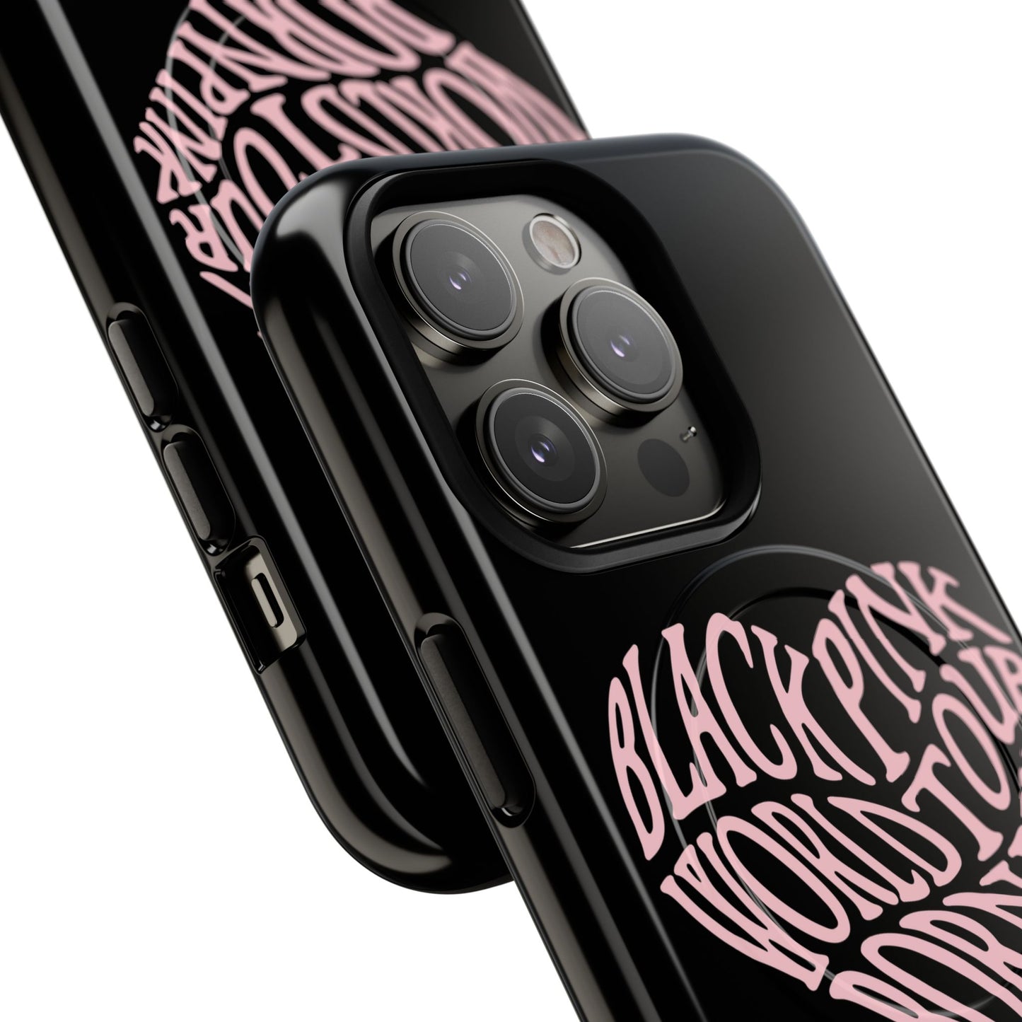 Iphone Born Pink Heart Typography - Tough Magnetic Phone Case