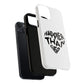 Happier Heart Lettering Tough Magnetic Case