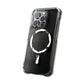 Ocean Wave with Heart Outline Magnetic Clear Impact Case