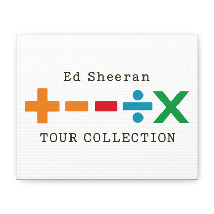 Matte Stretched Canvas, 1.25" Depth – Ed Sheeran Edition