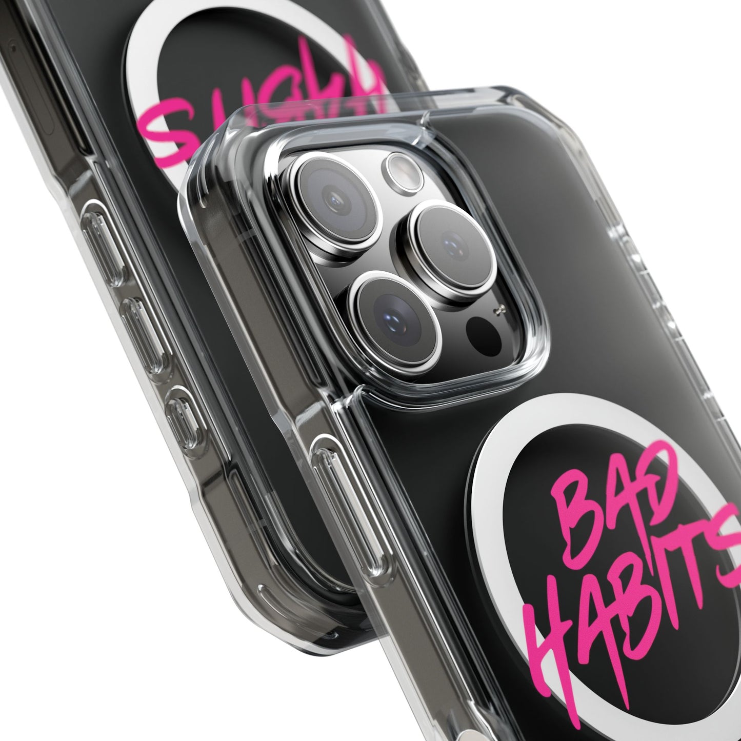 Sun and Waves Minimalist Magnetic Clear Impact Case