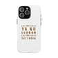 Hustle Over Tears Tough Magnetic case