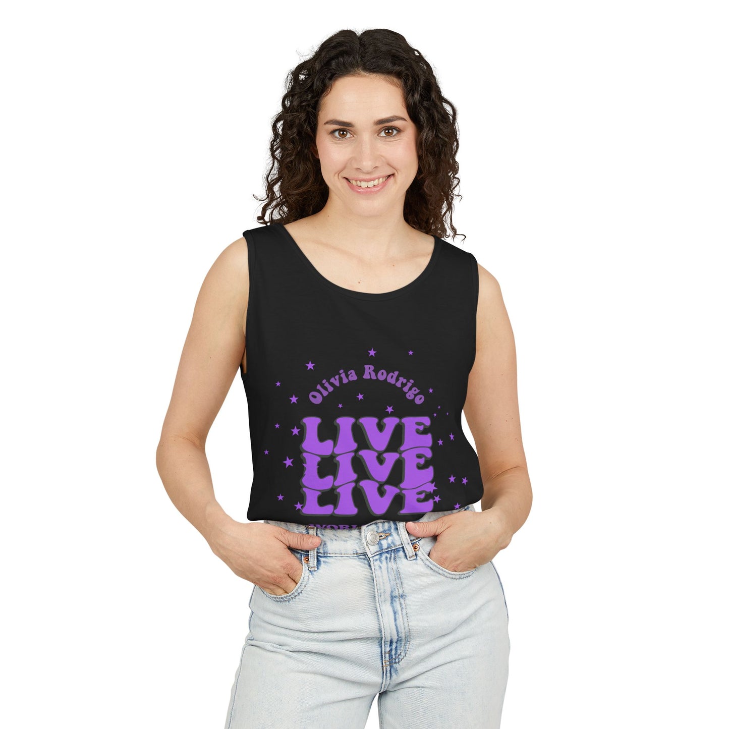 Olivia Rodrigo Live World Tour-Dyed Tank Top