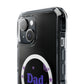 Dad Idea Right! Star & Butterfly Magnetic Clear Impact Case