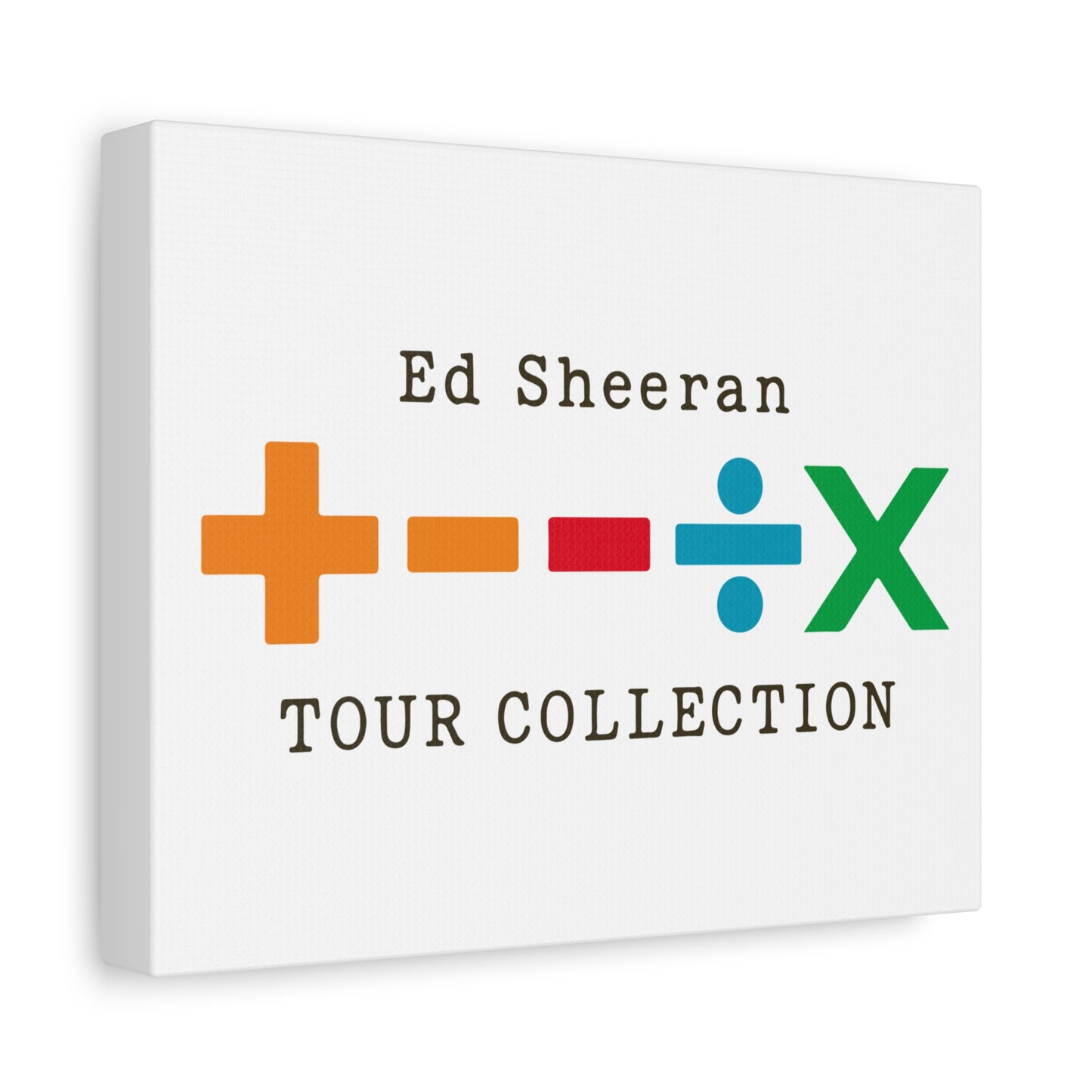 Matte Stretched Canvas, 1.25" Depth – Ed Sheeran Edition