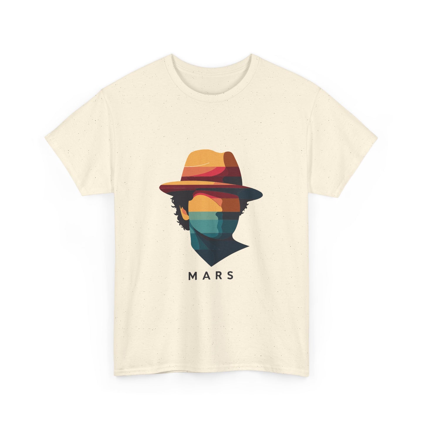 Funk Shadow Portrait Unisex Heavy cotton Tee